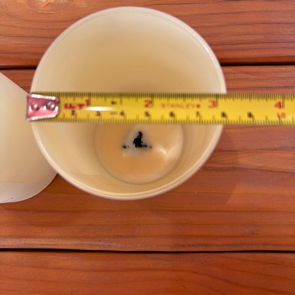 2 Empty Jenni Kayne Glass Candle Vessels in Cream, Basil and Brentwood Scents - Picture 9 of 9